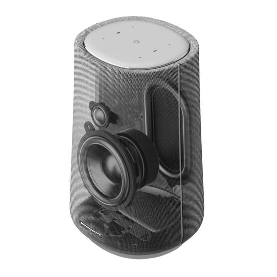 Harman Kardon Citation 100 - Grey - The smallest, smartest home speaker with impactful sound - Detailshot 4